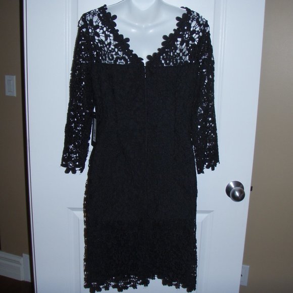 NWT Bebe Little Black Dress Party Evening Occasion, Size 6 - Picture 2 of 9